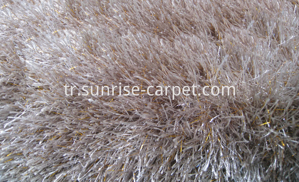 1200D Thick Silk Yarn with Lurex Carpet